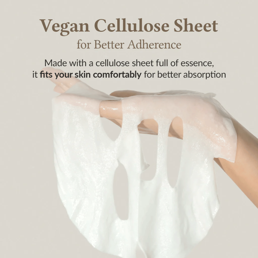Dr. Althea 345 Relief Cream Mask vegansk cellulose sheet mask med essence för bättre absorption och hudkomfort