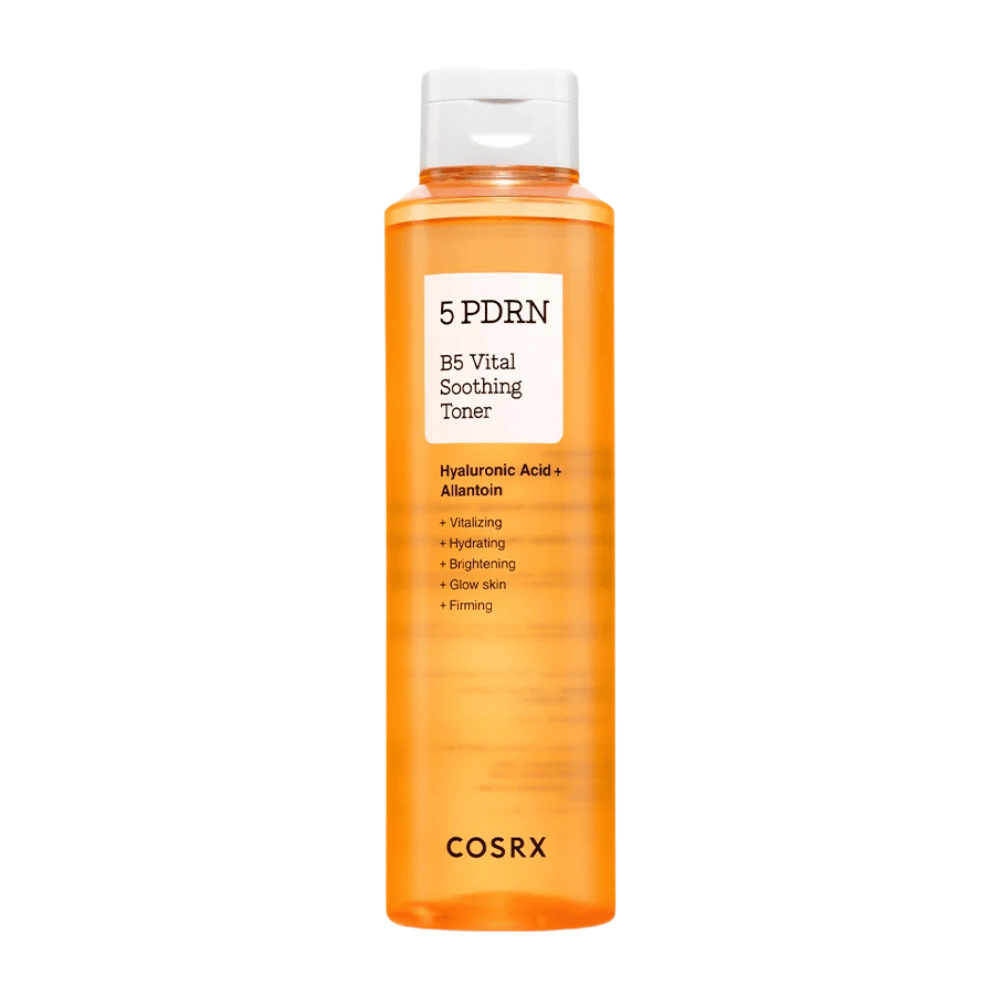 COSRX 5 PDRN B5 Vital Soothing Toner 280 ml ansiktsvatten med B5, hyaluronsyra och PDRN för stärkt hudbarriär