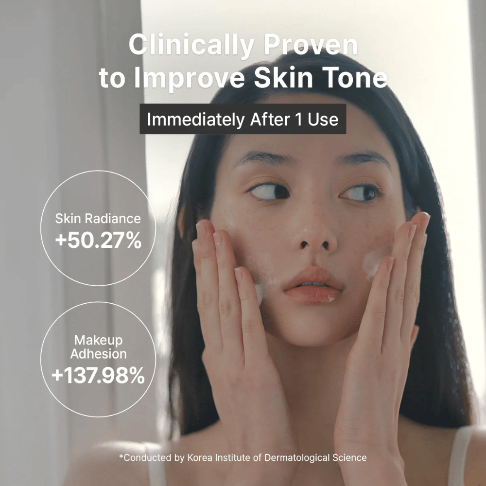 Bild – resultat / kliniska claims (viktig för konvertering)
Dr. Althea ABC Glow Whipped Serum som förbättrar hudton, ökar lyster och ger bättre makeup-fäste redan efter första användningen.