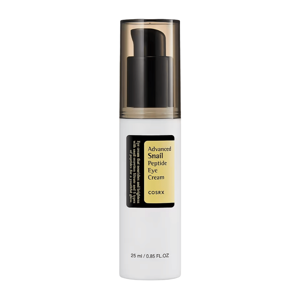 COSRX Advanced Snail Peptide Eye Cream 25 ml – koreansk ögonkräm med snigelslem och peptidkomplex mot rynkor och mörka ringar