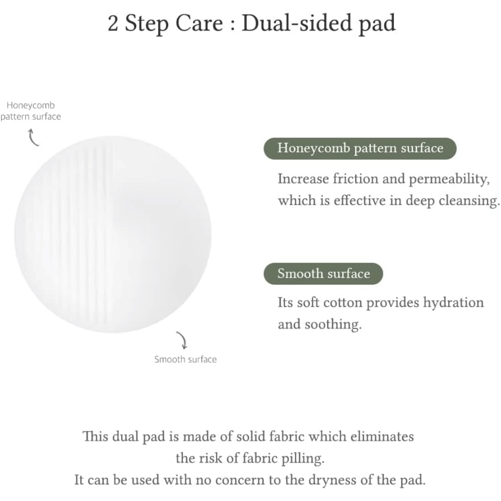 Dr. Althea 85% Anastatica Skin Conditioning Pad med dubbelsidig pad för skonsam exfoliering, rengöring och återfuktande hudvård.