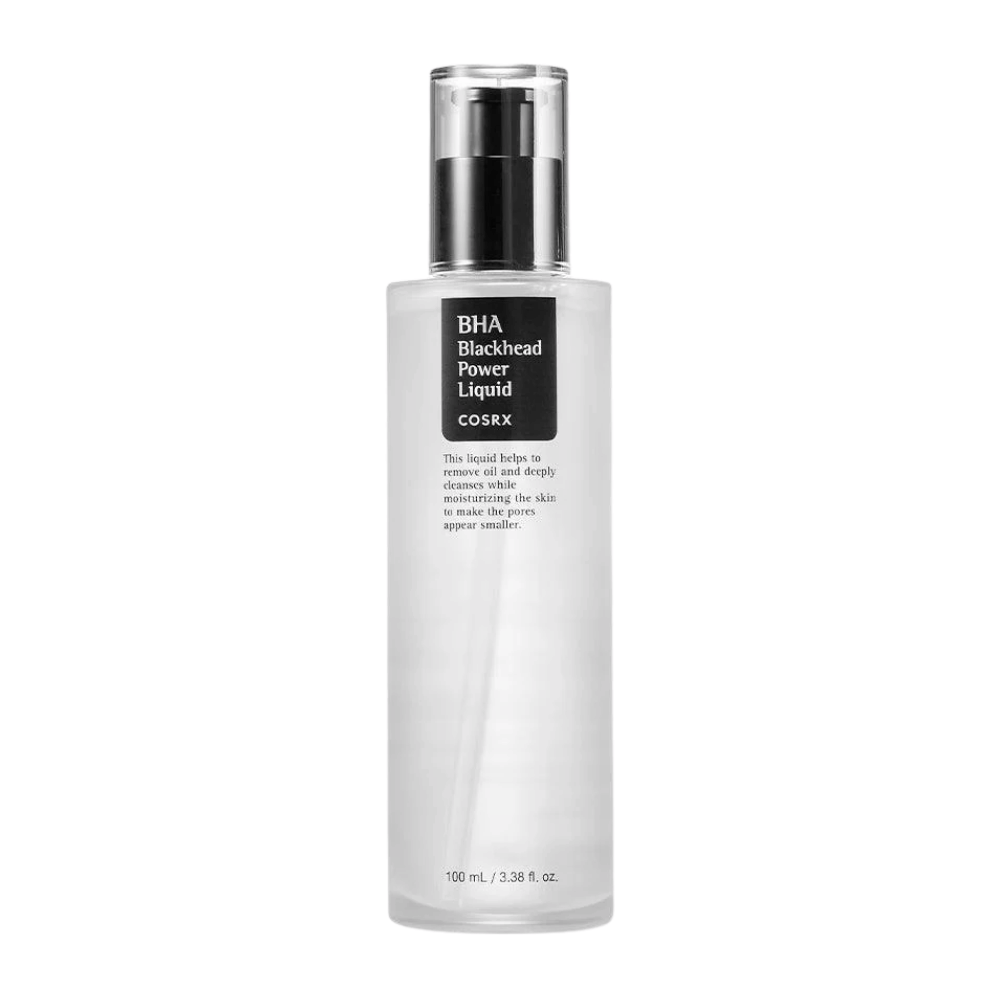 COSRX BHA Blackhead Power Liquid 100 ml – porförminskande ansiktsbehandling med BHA för klarare hud och jämnare hudstruktur.