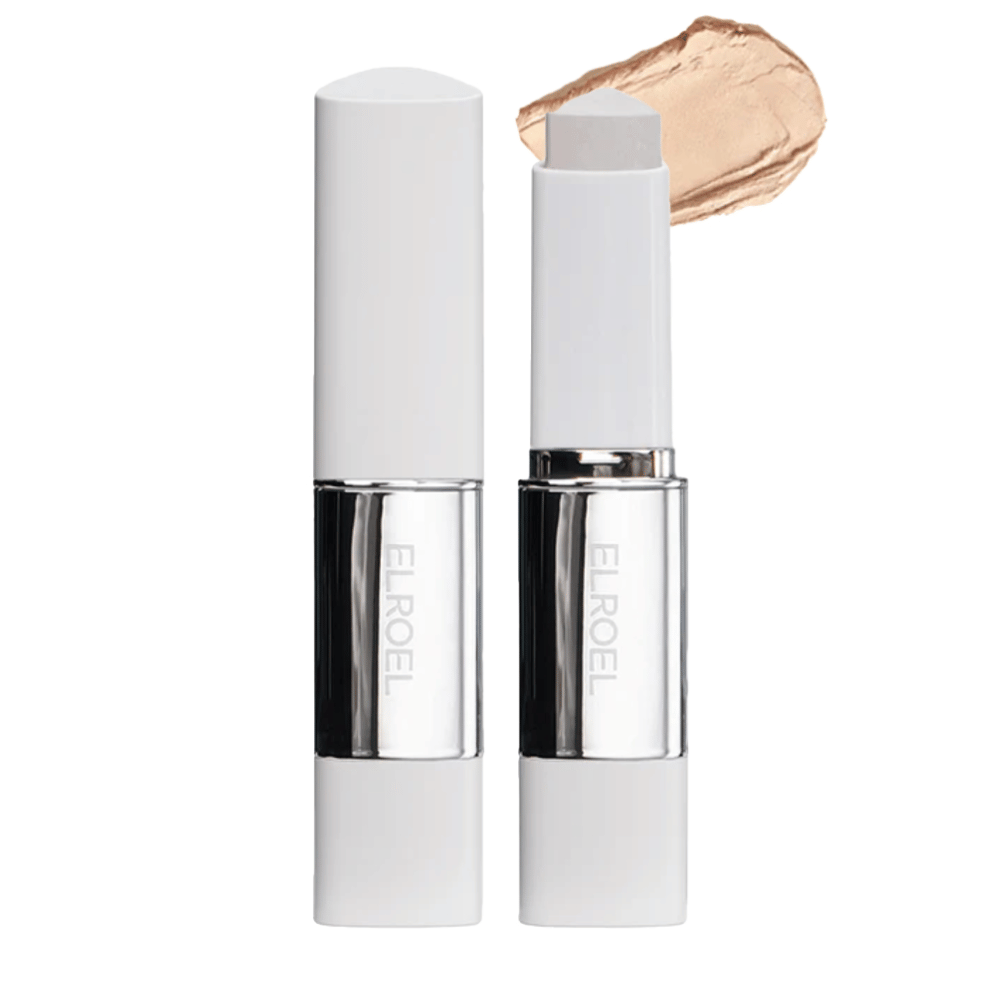 ELROEL Blanc Cover Cream Stick concealer i medium nyans, krämig formula som smälter in i huden för ett jämnt resultat.