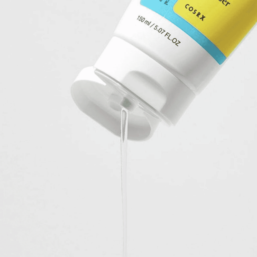 COSRX Low pH Good Morning Gel Cleanser 150ml – skonsam gelrengöring med botaniska ingredienser och lågt pH för daglig hudvård.