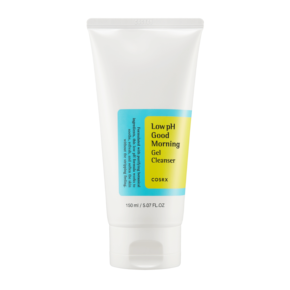 COSRX Low pH Good Morning Gel Cleanser 150ml – koreansk gelrengöring med lågt pH som balanserar huden och avlägsnar orenheter