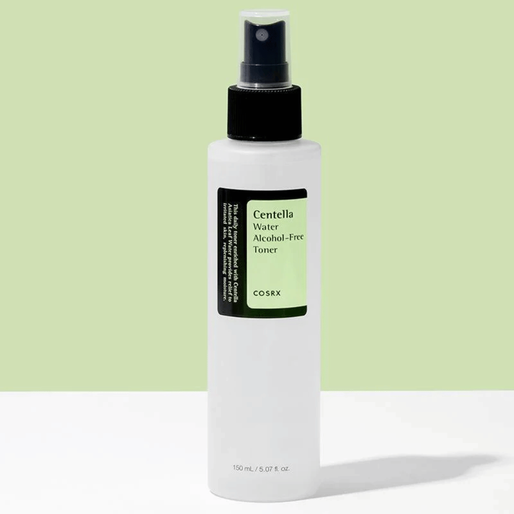 COSRX Centella Water Alcohol-Free Toner med box 150 ml återfuktande och alkoholfri toner för balanserad hud