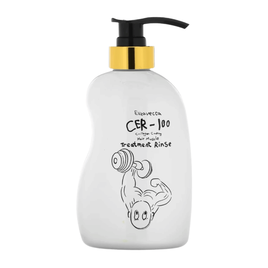 Elizavecca CER-100 Collagen Coating Hair Muscle Treatment Rinse – koreanskt balsam som stärker, mjukgör och ger glans