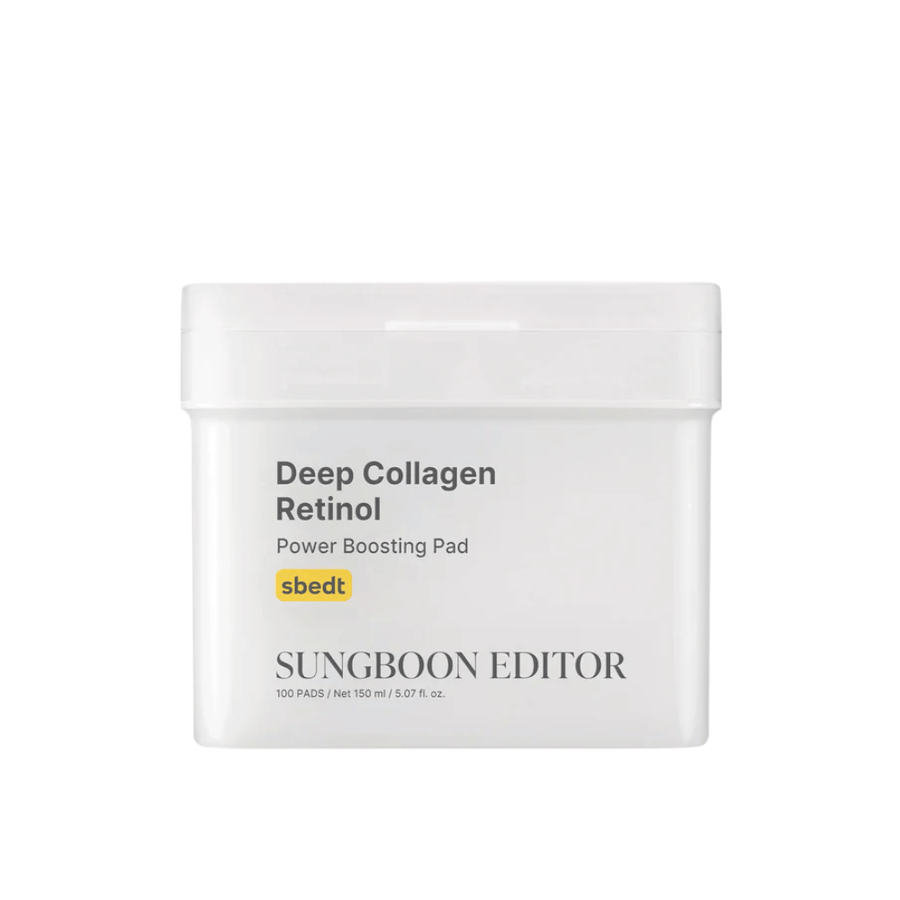 Fuktgivande ansiktspads med xylitol och hyaluronsyra som kyler huden och återställer fuktbalansen