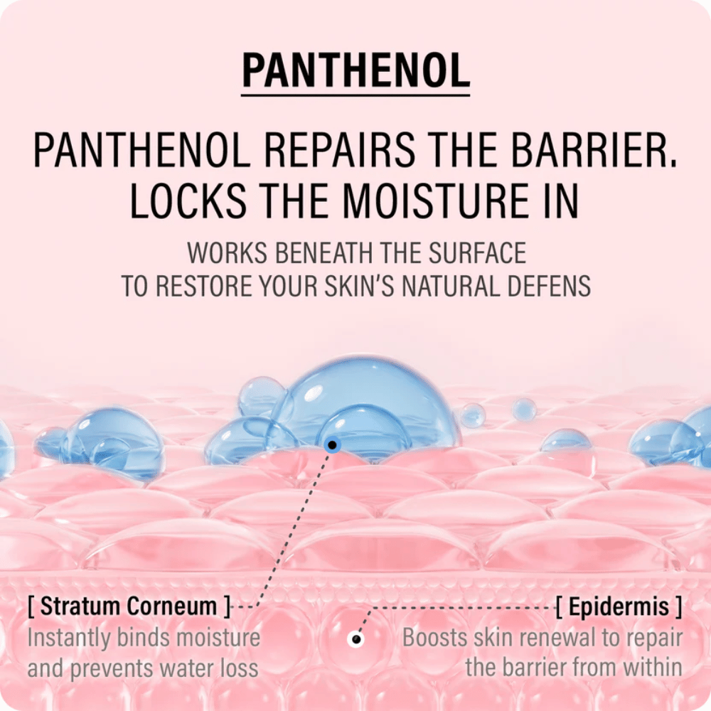EPII Double Up Cream med pantenol som återfuktar på djupet, stärker hudbarriären och motverkar fuktförlust i känslig hud.