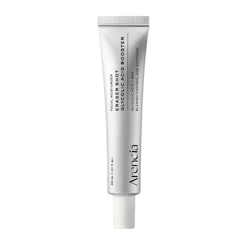 Arencia Eraser Shot Glycolic Acid Booster 30 ml – exfolierande ansiktsprodukt med glykolsyra och BHA