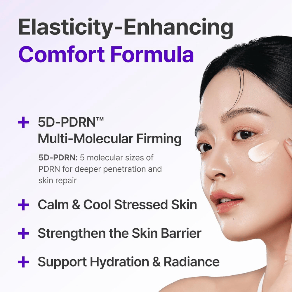 Centellian24 Expert Madeca Cream Active Renew PDRN med multi-molekylär PDRN som lugnar huden, stärker barriären och ger djup återfuktning