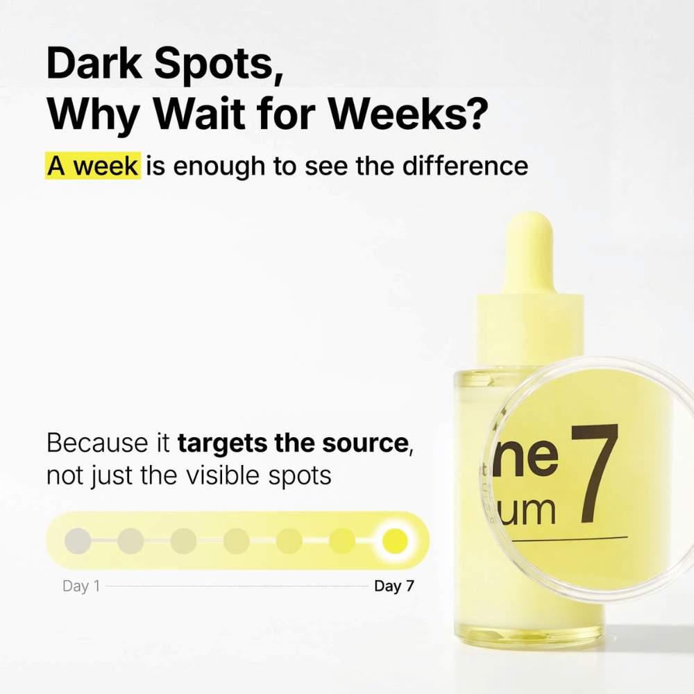 Ma:nyo Glutathione 7 Dark Spot Serum mot pigmentfläckar och ojämn hudton med synliga resultat redan efter en vecka