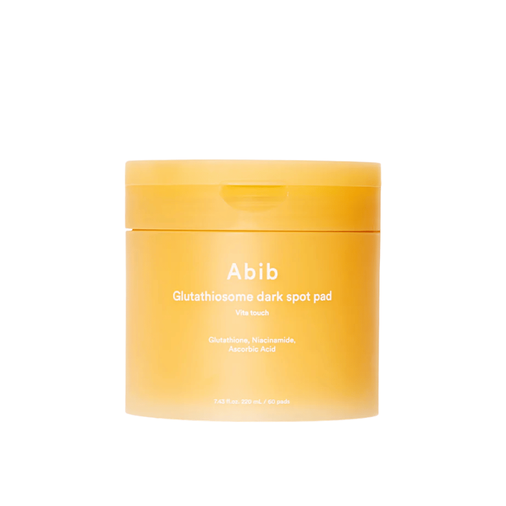 Produktbild av Abib Glutathiosome Dark Spot Pad Vita Touch toner pads med vitamin C och niacinamid.