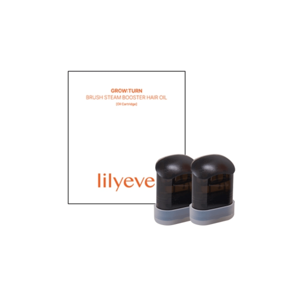 LILYEVE Grow:Turn Brush Steam Booster Hair Oil Set – hårvårdsset med två boosters