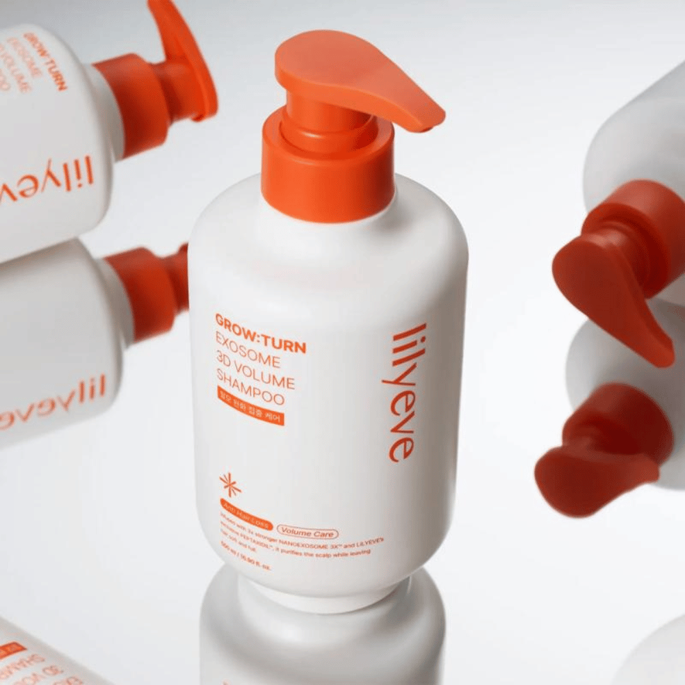 LILYEVE Grow:Turn Exosome 3D Volume Shampoo med volymgivande formula mot tunt och livlöst hår