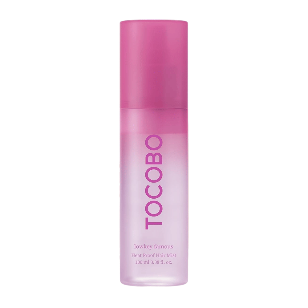 TOCOBO Heat Proof Hair Mist #01 Lowkey Famous – produktbild av värmeskyddande hårmist
