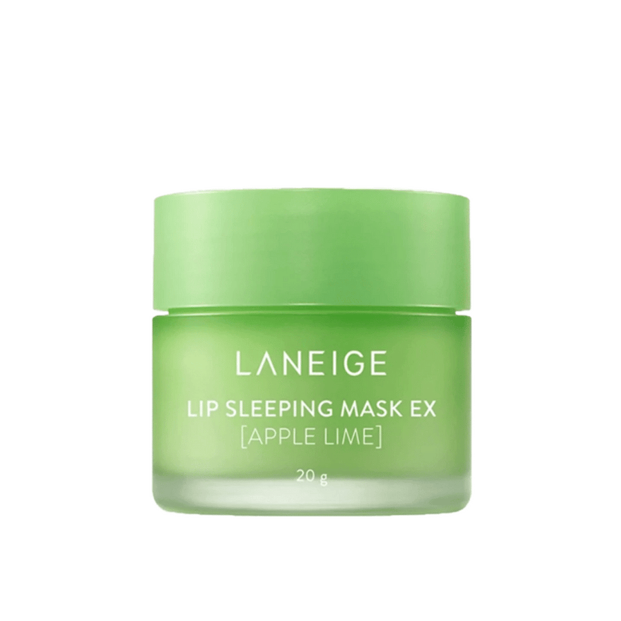 LANEIGE Lip Sleeping Mask Apple Lime 20g för återfuktning av läpper.
