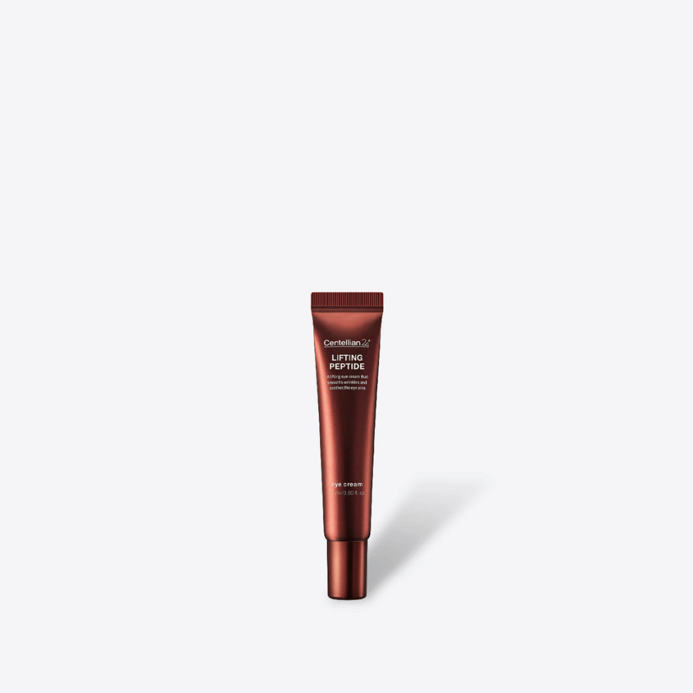 Centellian24 Lifting Peptide Eye Cream produktbild – återfuktande koreansk ögonkräm med peptider som hjälper till att förbättra hudens elasticitet och ge ett slätare utseende runt ögonen.