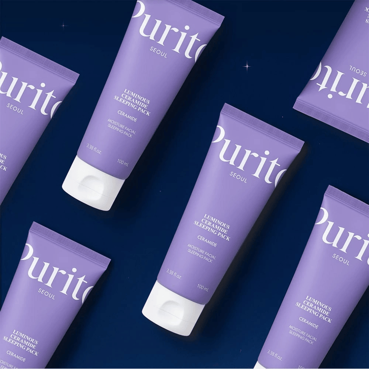 Purito SEOUL Luminous Ceramide Sleeping Pack – återfuktande nattmask med ceramider som stärker hudbarriären och ger lyster