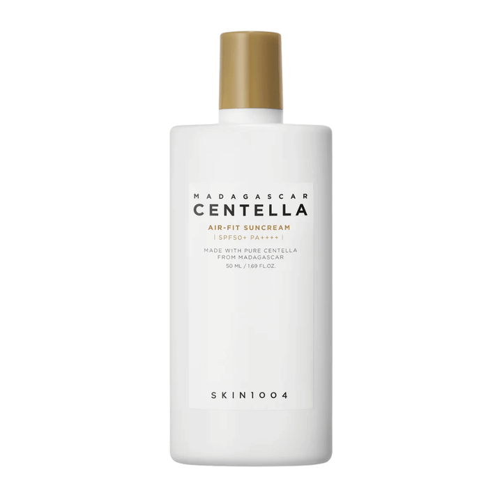Centella asiatica solskydd SPF50+ PA++++ som ger effektivt UV-skydd, återfuktar huden och lämnar en lätt, icke-klibbig finish