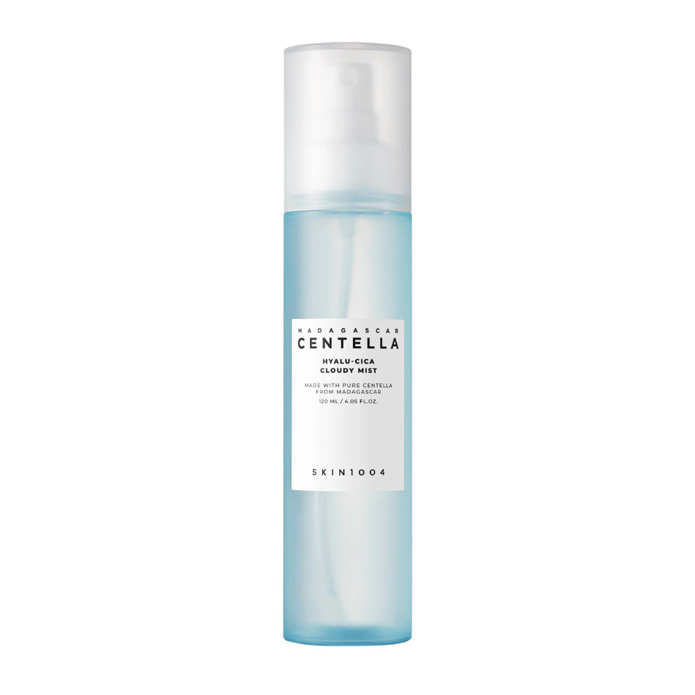 SKIN1004 Madagascar Centella Hyalu-Cica Cloudy Mist 120 ml – återfuktande ansiktsspray med hyaluronsyra och centella asiatica
