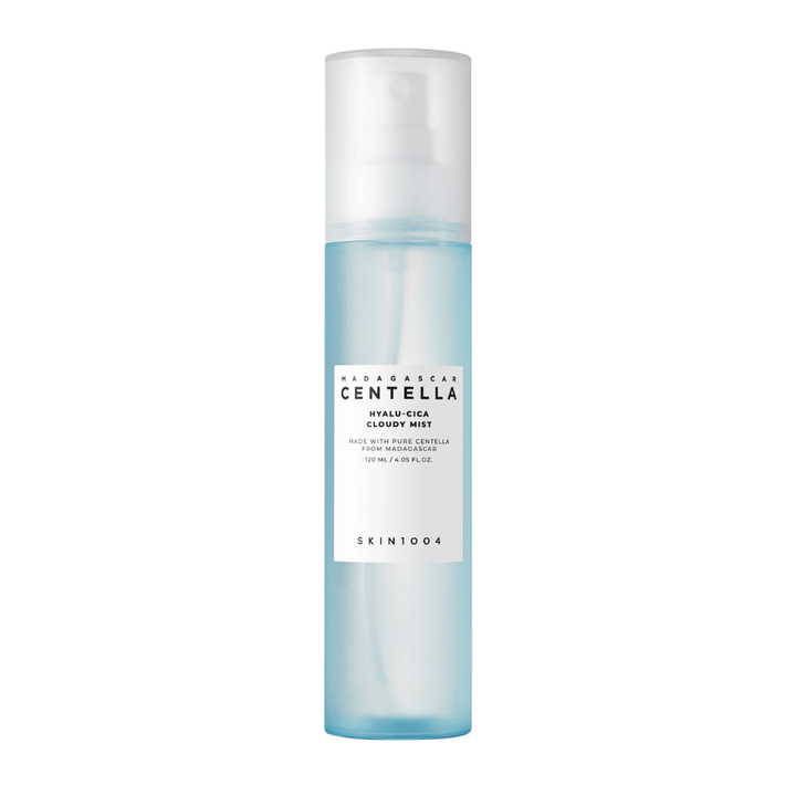 SKIN1004 Madagascar Centella Hyalu-Cica Cloudy Mist 120 ml – återfuktande ansiktsspray med hyaluronsyra och centella asiatica
