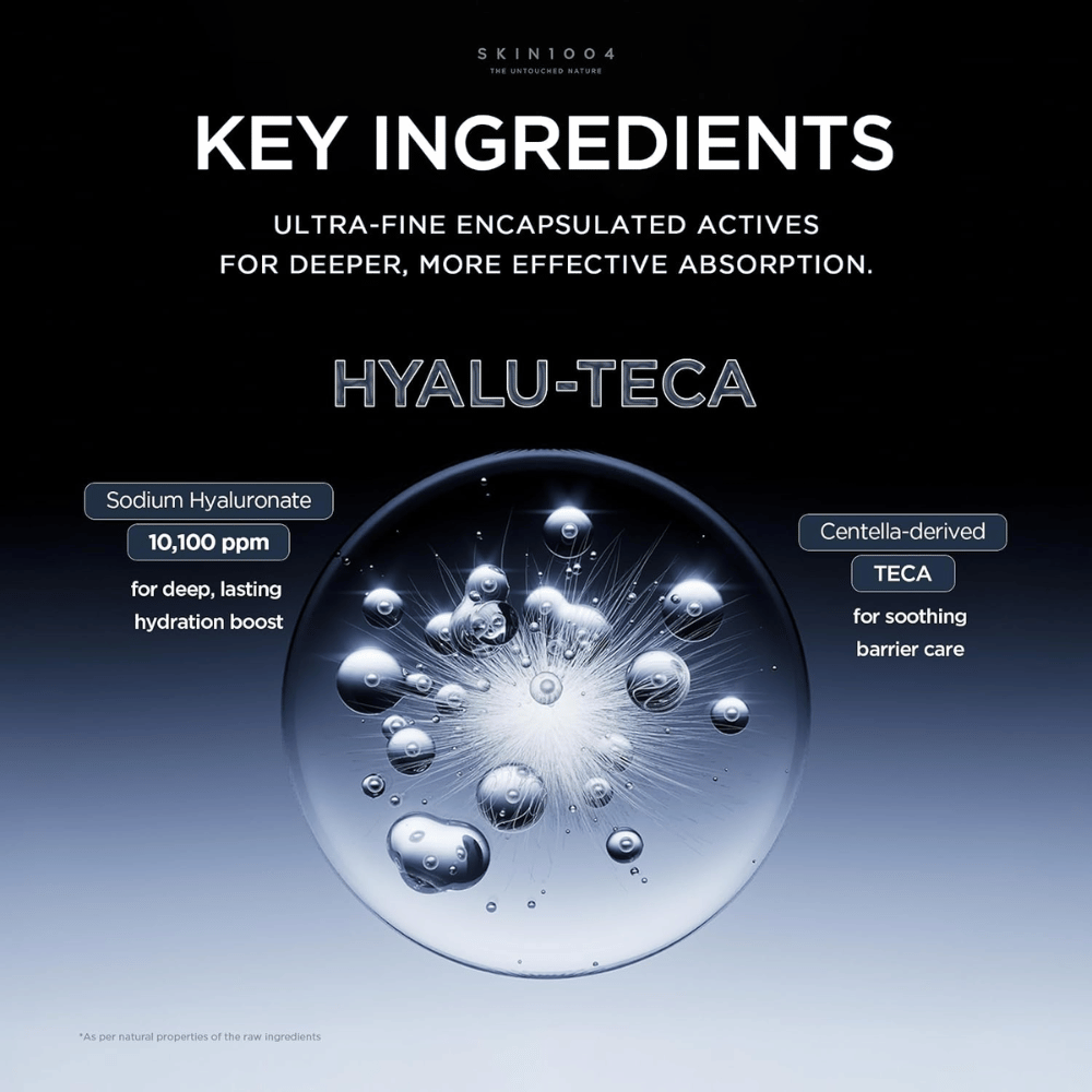 3. SKIN1004 Madagascar Centella Hyalu-Teca Plumping Ampoule – hyaluronsyra och centella för återfuktning och lugnande hudvård