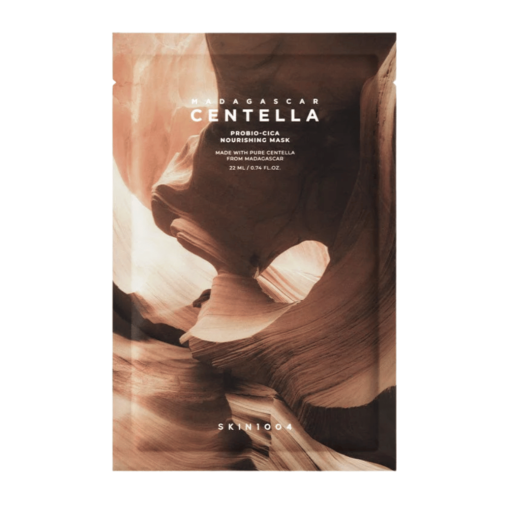 Enkel produktbild av Madagascar Centella Probio-Cica Nourishing Mask mot ljus bakgrund.