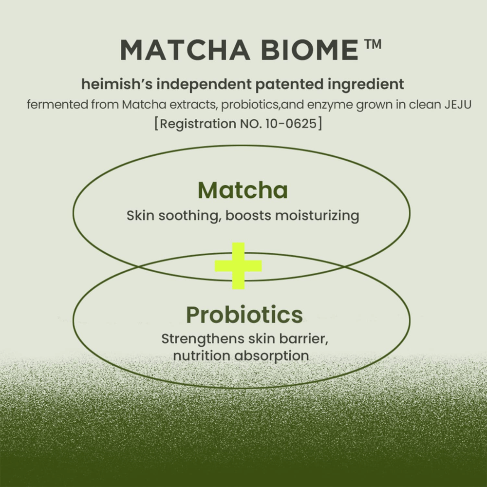 Heimish Matcha Biome Amino Acne Cleansing Foam med matcha och probiotika – stärker hudbarriären och lugnar irriterad, aknebenägen hud