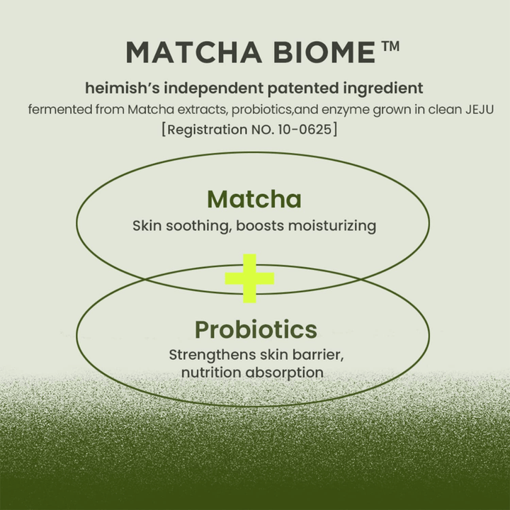 Heimish Matcha Biome Amino Acne Cleansing Foam med matcha och probiotika – stärker hudbarriären och lugnar irriterad, aknebenägen hud