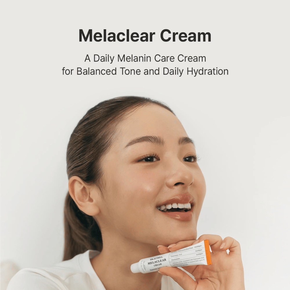Dr. Althea Melaclear Cream återfuktande ansiktskräm för jämnare hudton
