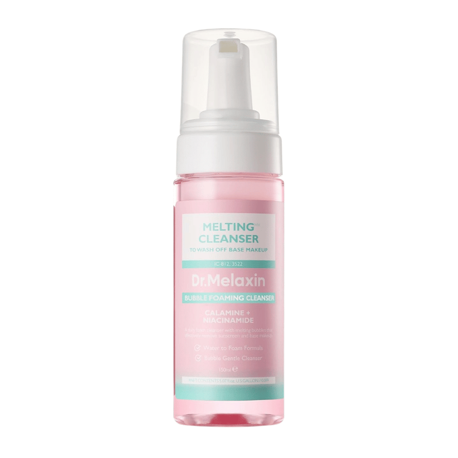 Produktbild av Dr. Melaxin Melting Cleanser bubble foaming cleanser för skonsam makeupborttagning