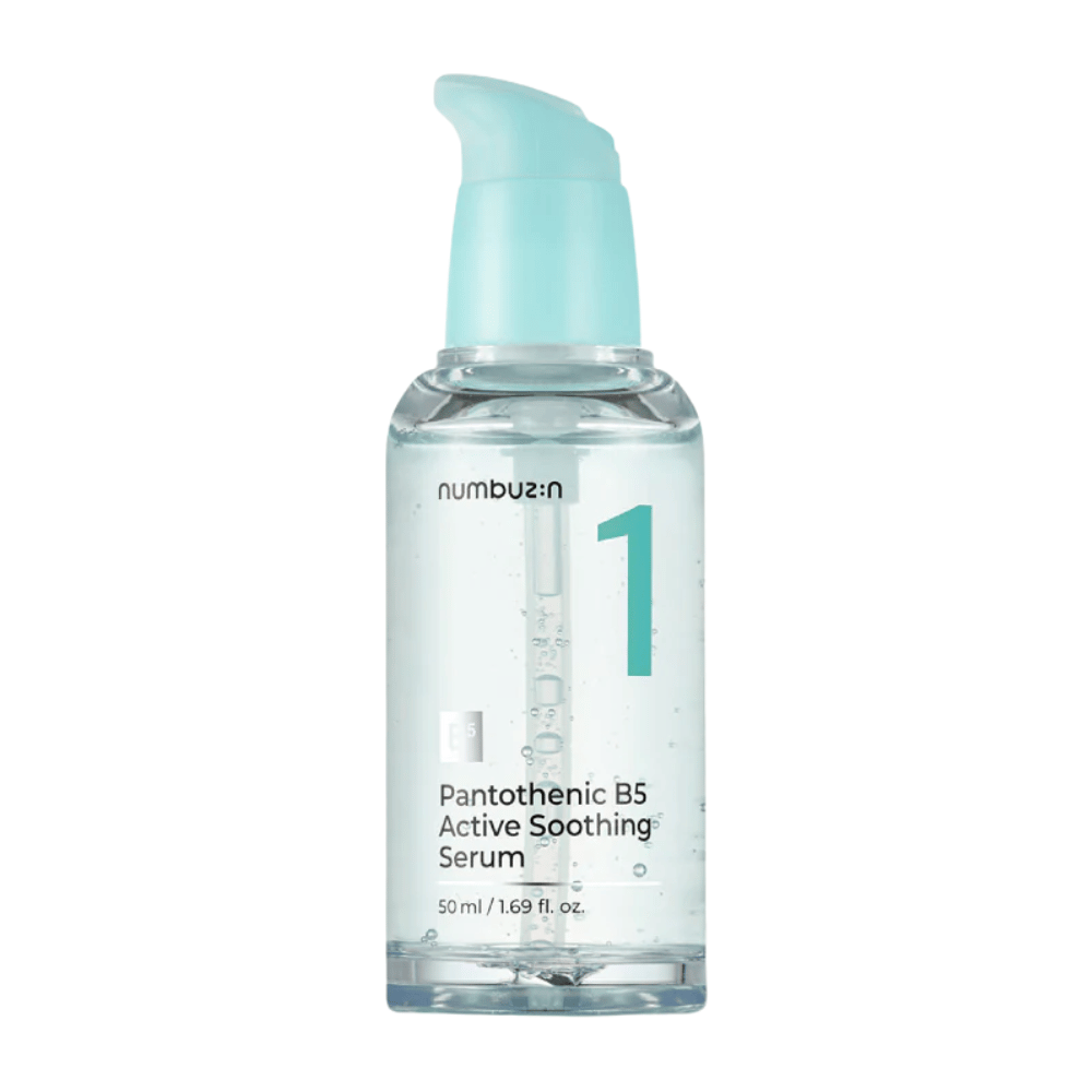 numbuzin No.1 Pantothenic B5 Active Soothing Serum 50 ml – koreanskt B5-serum med panthenol och niacinamid för balanserad och klar hud