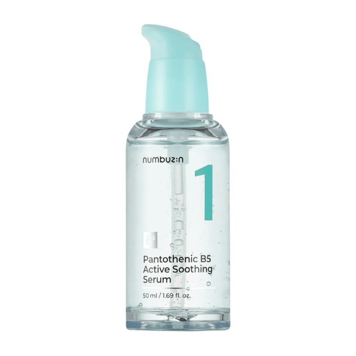 numbuzin No.1 Pantothenic B5 Active Soothing Serum 50 ml – koreanskt B5-serum med panthenol och niacinamid för balanserad och klar hud