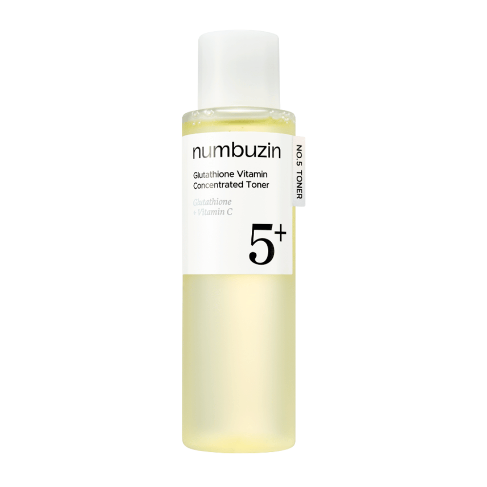Numbuzin No.5+ Glutathione Vitamin Boosting Essential Toner för jämnare hudton och ökad lyster