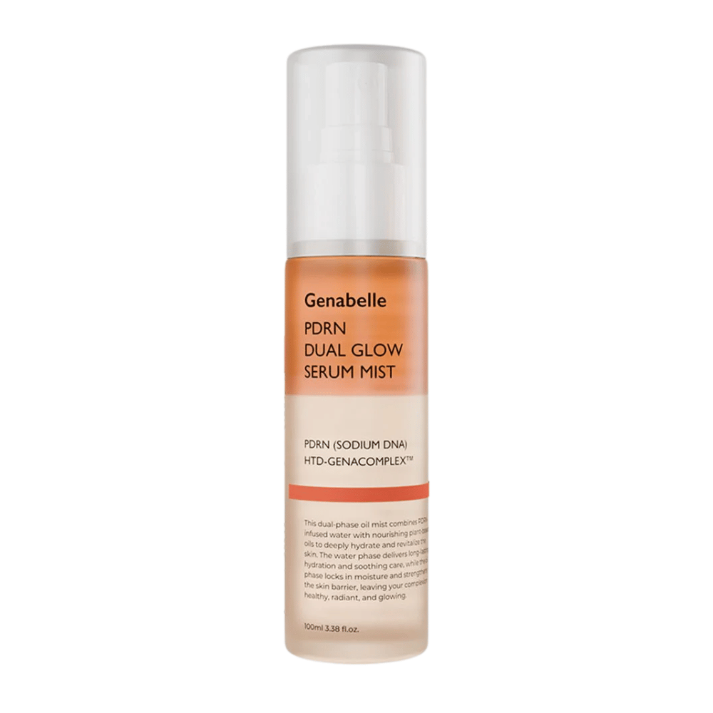 Genabelle PDRN Dual Glow Serum Mist 100 ml produktbild mot vit bakgrund