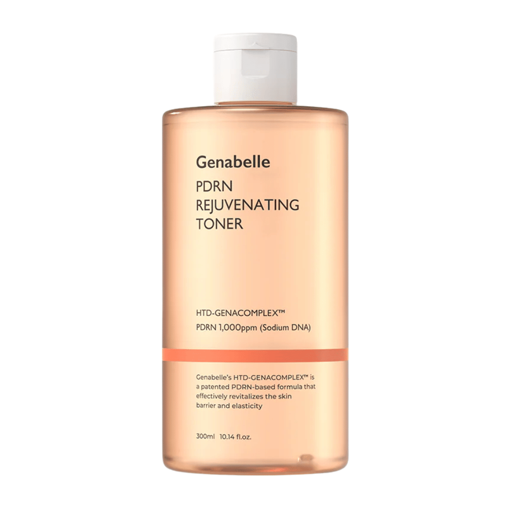 Genabelle PDRN Rejuvenating Toner 300 ml med PDRN och niacinamid för återfuktad, mjuk och mer elastisk hud.