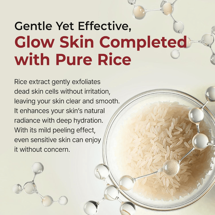 Dr.Melaxin Peel Shot Exfoliating Black Rice Ampoule med risextrakt – skonsam peeling för glow, återfuktning och klar hud