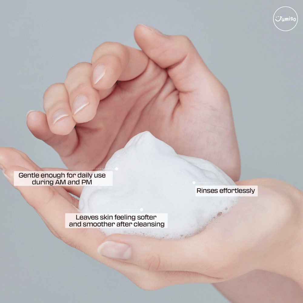 Jumiso Pore Purifying Salicylic Acid Foaming Cleanser – mild low pH ansiktsrengöring med salicylsyra som rengör porer och passar daglig användning morgon och kväll