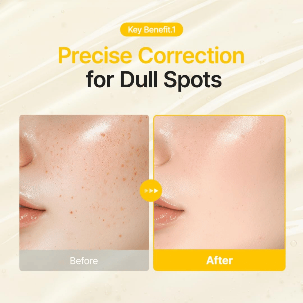 Purito SEOUL Pure Vitamin C Serum hjälper till att förbättra synligheten av pigmentfläckar och ojämn hudton för ett jämnare utseende.