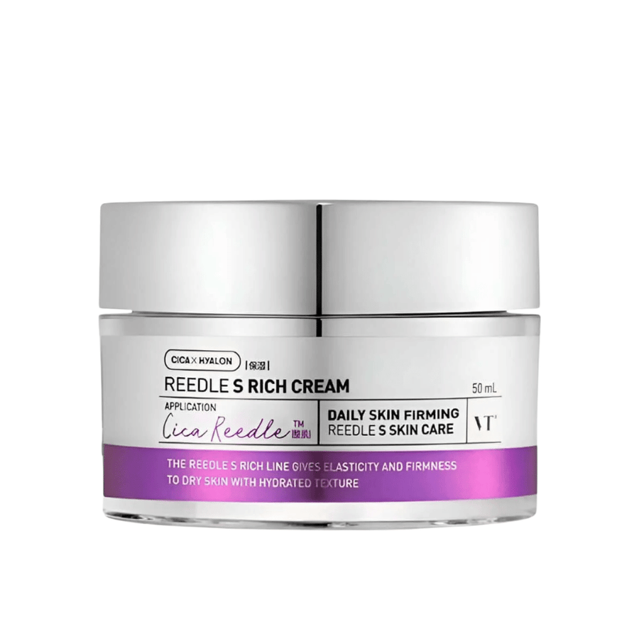 VT Cosmetics Reedle Shot Lifting Cream 50 ml med peptider och hyaluronsyra som stärker hudbarriären och ger fastare, slätare hud.