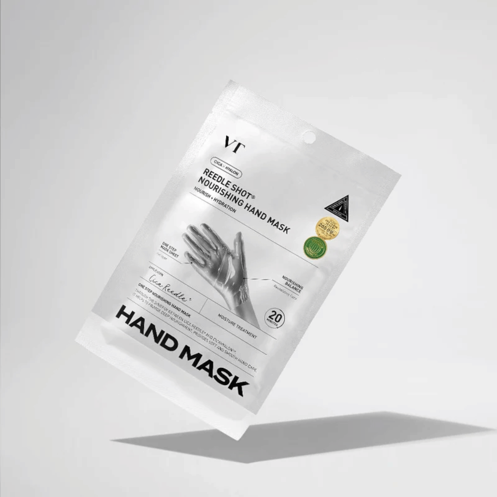 VT Cosmetics Reedle Shot Nourishing Hand Mask vårdande handmask som mjukgör och återfuktar huden