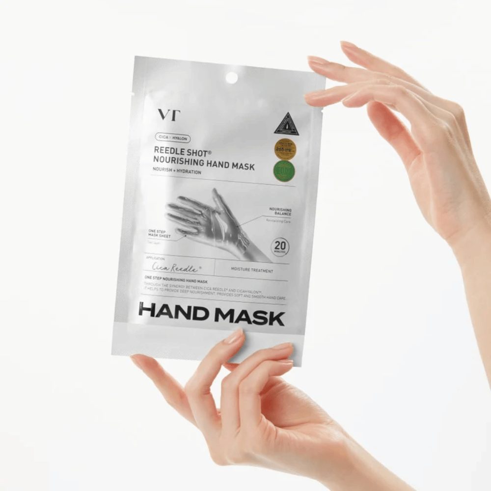 VT Cosmetics Reedle Shot Nourishing Hand Mask återfuktande handmask med CICA och hyaluron för torra händer