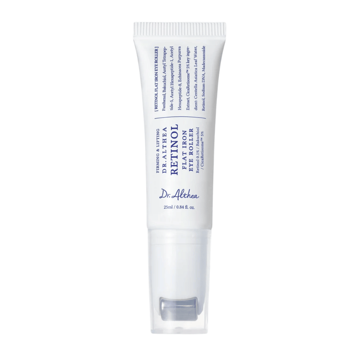 Dr. Althea Retinol Flat Iron Eye Roller – ögonserum med retinol och roller-applikator som minskar rynkor, mörka ringar och trött hud.