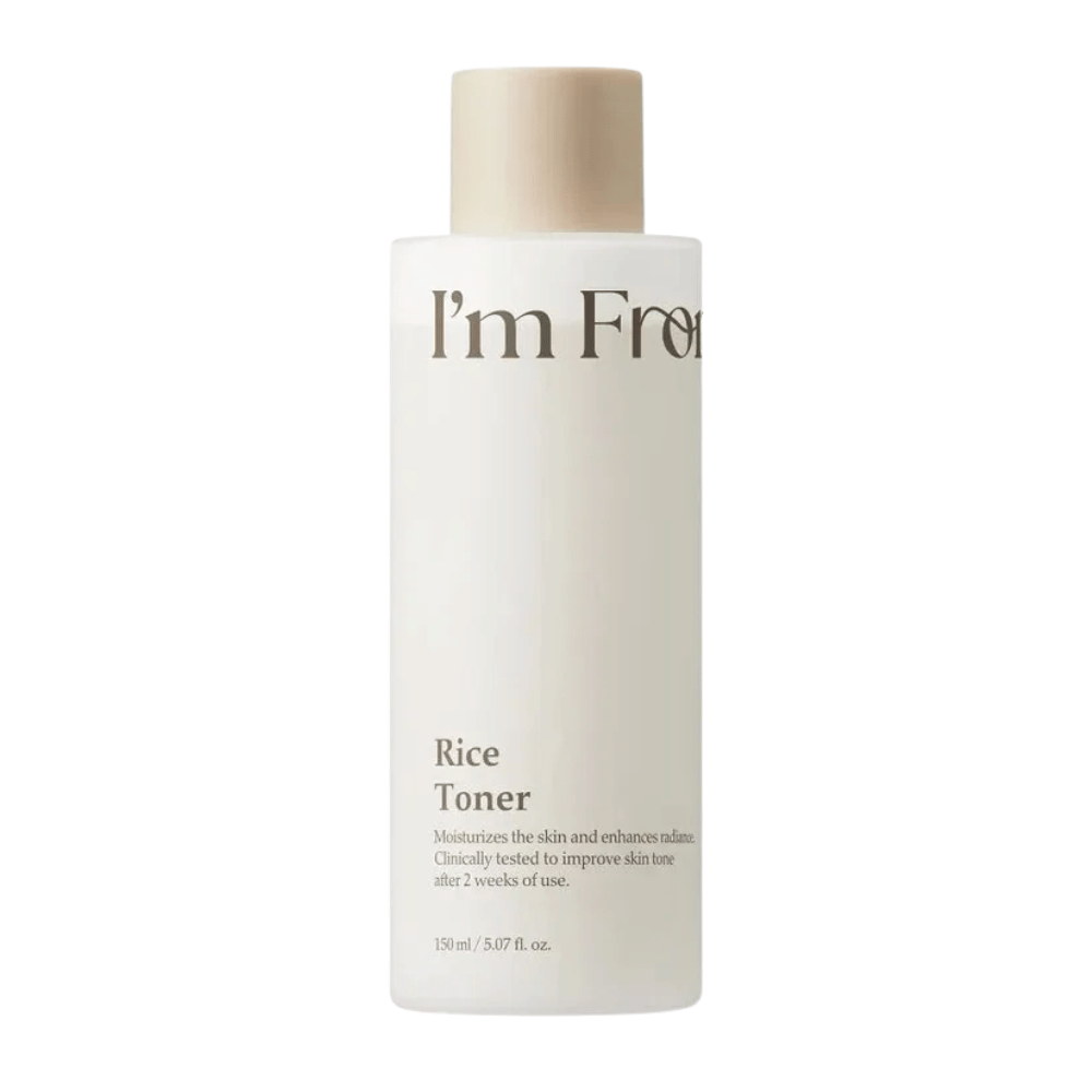 I'm From Rice Toner 150 ml återfuktande ansiktsvatten med 77,78 % risextrakt för glow
