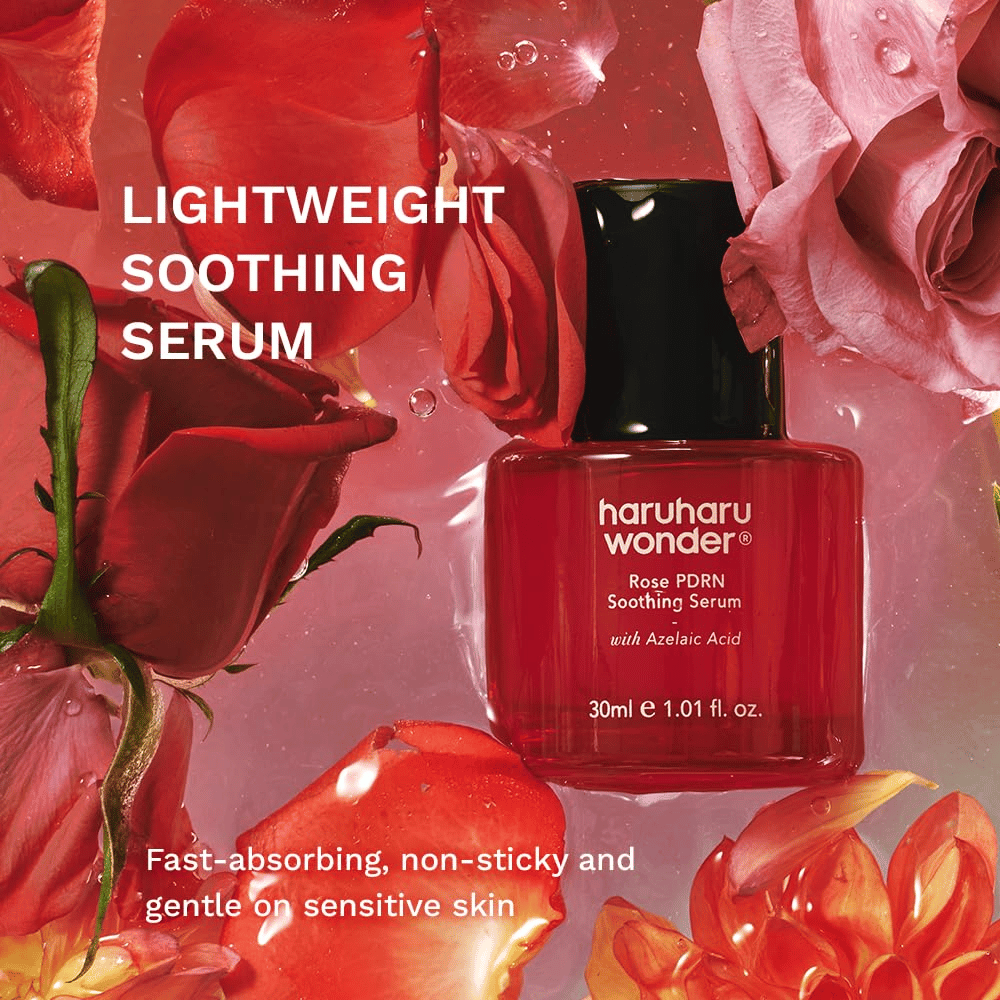 Haruharu Wonder Rose PDRN Soothing Serum – lätt och lugnande serum för känslig hud