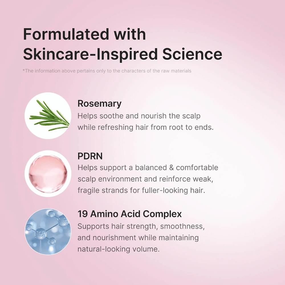 Medicube Rosemary PDRN Hair & Scalp Conditioner för torrt, frissigt och skadat hår med stärkande och volymgivande effekt