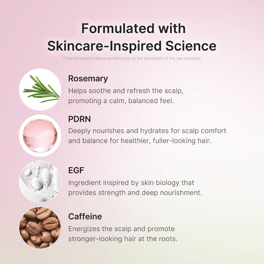 Medicube Rosemary PDRN Scalp Serum – rosmarin, PDRN, EGF och koffein för hårbottenvård