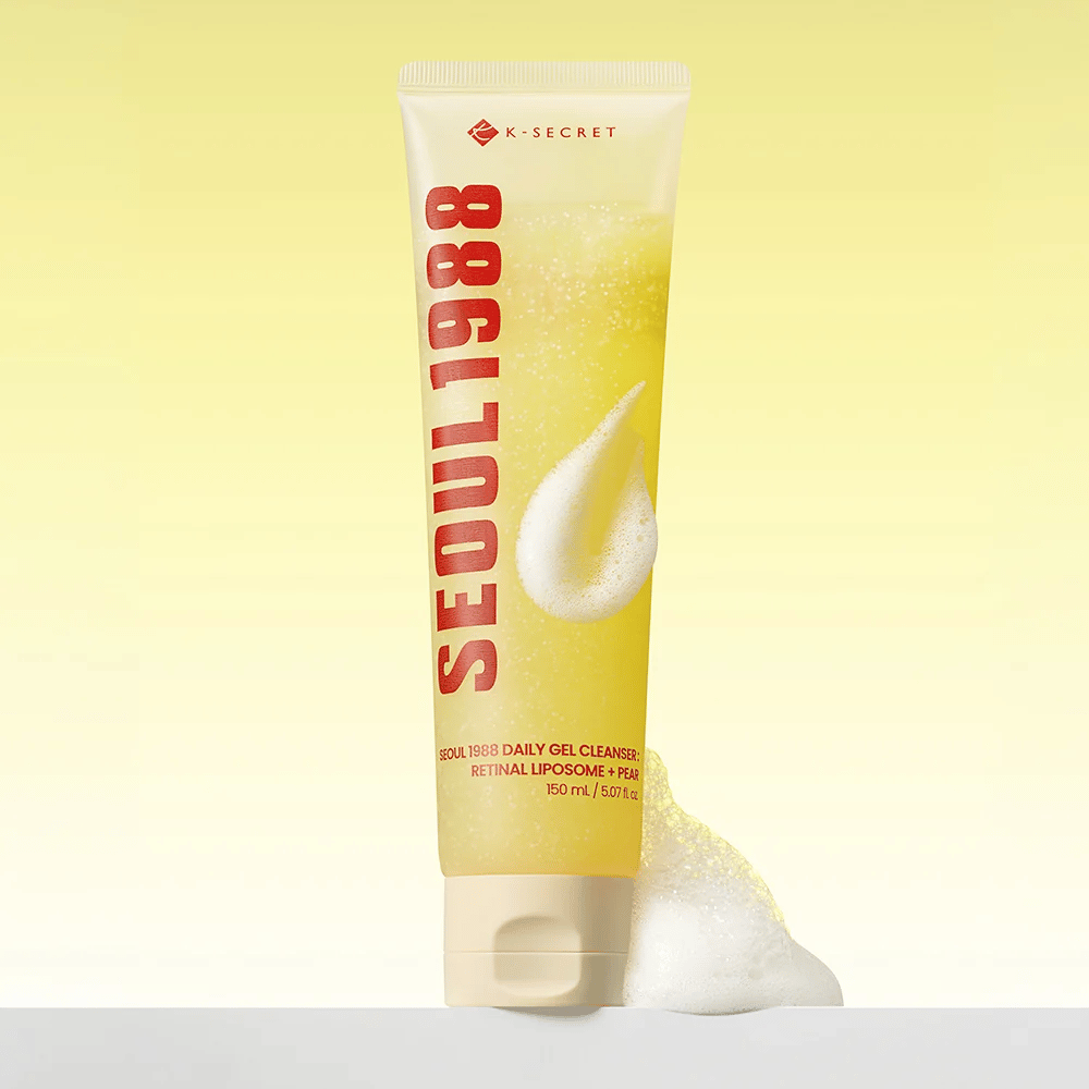 K-SECRET SEOUL 1988 Daily Gel Cleanser – löddrande ansiktsrengöring med retinal och päron