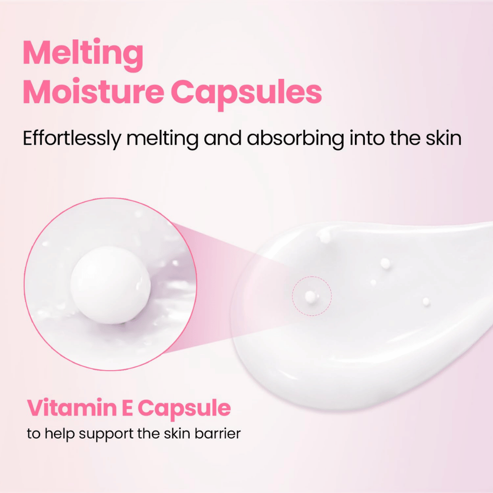 K-SECRET SEOUL 1988 Sleeping Mask – krämig konsistens med smältande fuktkapslar och vitamin E som hjälper till att stödja hudbarriären.